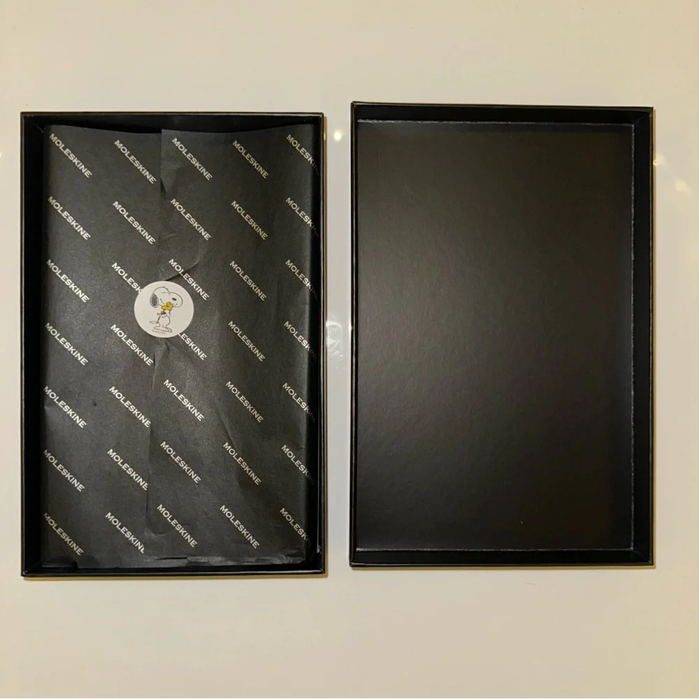Moleskine black notebook